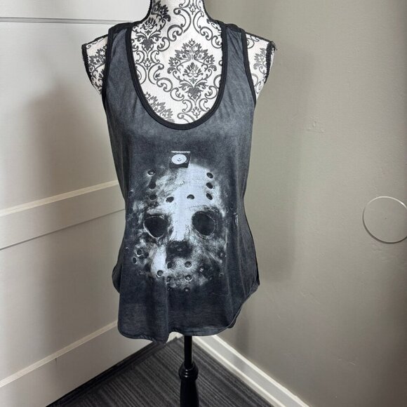 Friday the 13th branded graphic tank top.  Hot Topic.  Size large - Picture 1 of 7